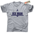 Ice Man T-Shirt – Retro Aviator Cool 80s Flight Crew Throwback Tee - Stay Frosty
