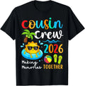 Cousin Crew 2026 Summer Vacation Beach Family Trips Matching unisex T-Shirt