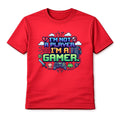 I'm Not A Player I'm A Gamer T-Shirt Unisex Retro Video Game Pixel Graphic Tee