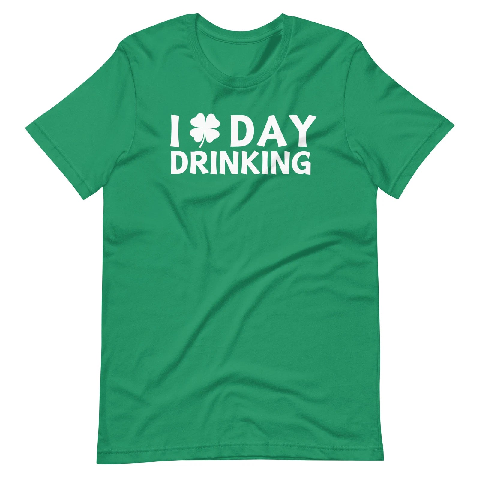 I Clover Day Drinking St. Patrick's Day Funny Humor Unisex t-shirt S-4X