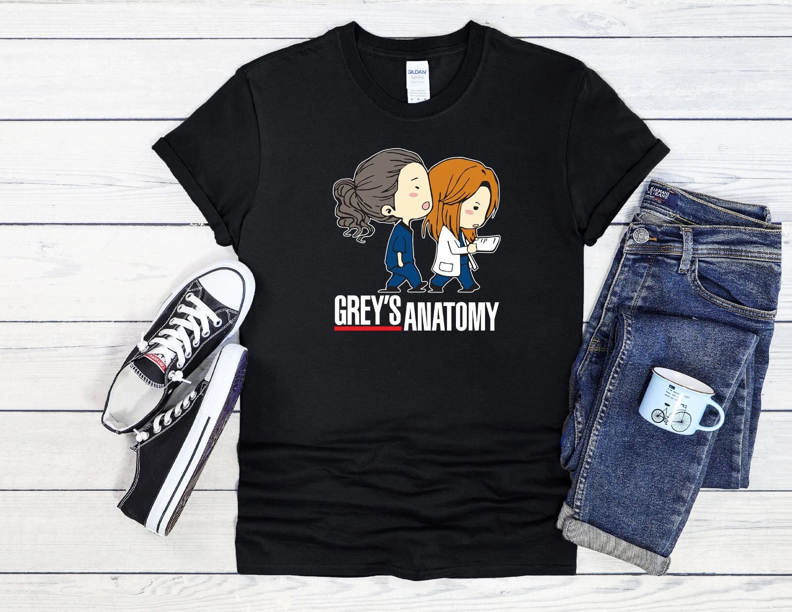 Grey's Anatomy Tv Men Women Jute Bag Unisex Hoodie Baseball T Shirt Top 3547