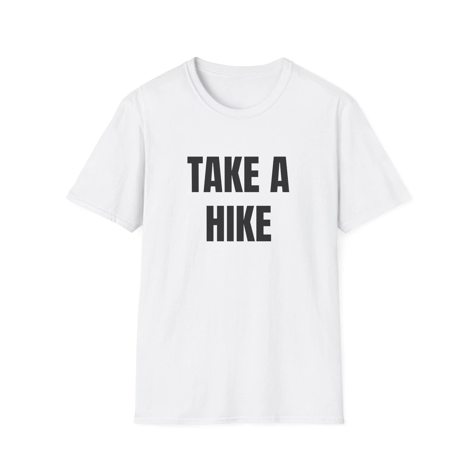 Take a Hike T-Shirt | Bold Text Hiking Tee