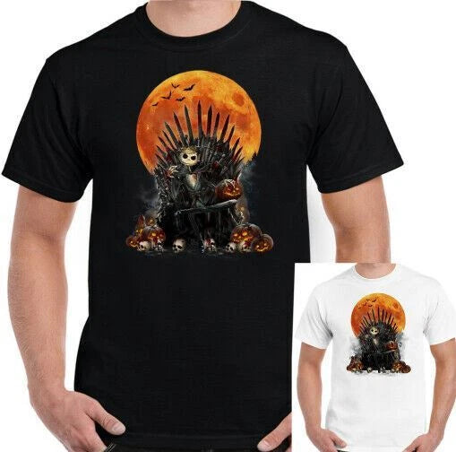HALLOWEEN IS COMING T-SHIRT Game of Thrones Parody Outfit Costume Ghost TEE TOP