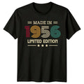 Made In 1956 Mens T Shirt 70th Birthday Gift Vintage seventy Years