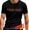 Love You F**k You T-SHIRT S-3XL Funny Rude Humor Fuck-around Joke NEW GIFT TEE