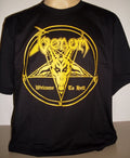 Venom Welcome To Hell T-Shirt Size S M L XL 2XL 3XL Black Metal Band XXL XXXL