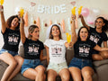 Personalised Hen Party Shirts,Team Bachelorette Party Shirt, Anime Hen (A)