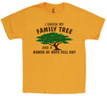 Funny family tree design t-shirt family reunion crazy family shirt Bunch of nuts
