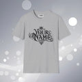 Add YOUR NAME Graffiti Tattoo Style Tee Urban Customize Hip Hop Old School B-Boy
