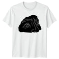 Abstract Face Line Art T-Shirt Minimalist Graphic Gift For Him And Her