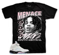 Shirts To Match Retro 5 Soft Pink AJ5 - Nineties Sneaker Tees