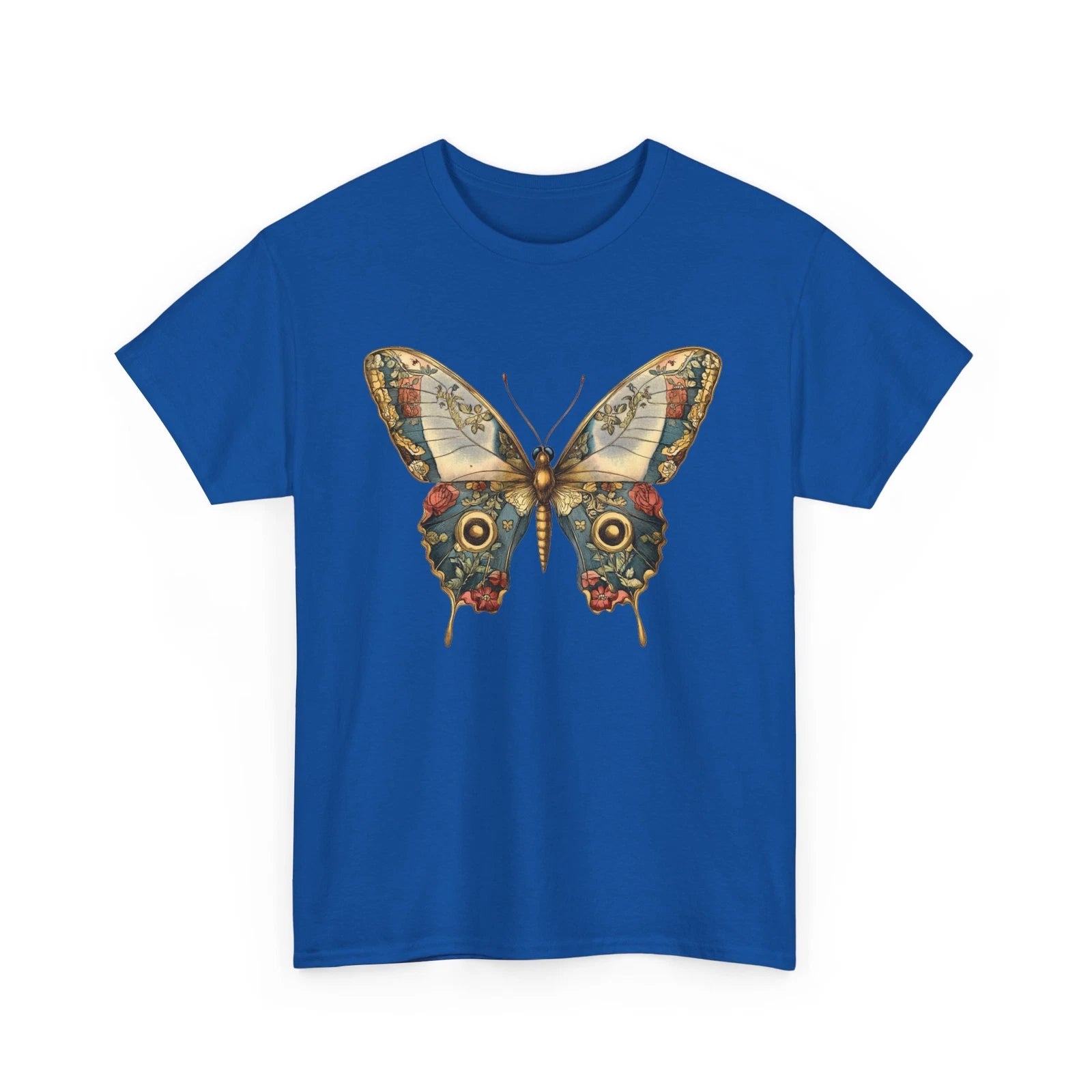 Aesthetic Butterfly Graphic Tee Women’s Cute Trendy Boho Oversized T-Shirt