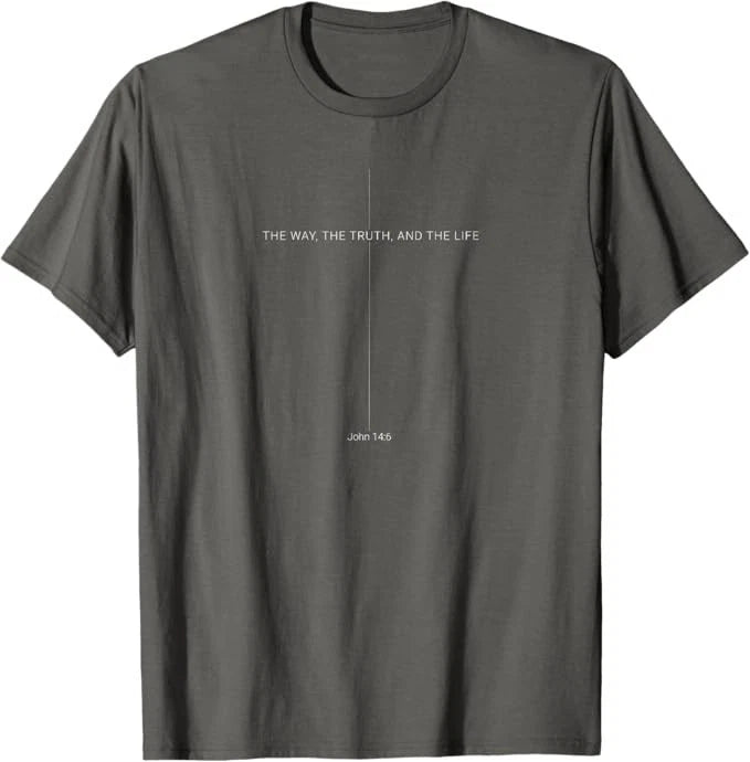 Christian Inspiration – John 14:6 Jesus The Way in Faith T-Shirt