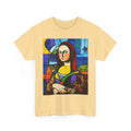 Abstract Mona Lisa T-Shirt Unisex Mens Womens Picasso Style Fine Art Graphic Tee