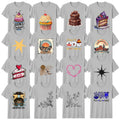 Abstract Art Food Sarcastic Humour T-Shirt Dessert Birthday Gift