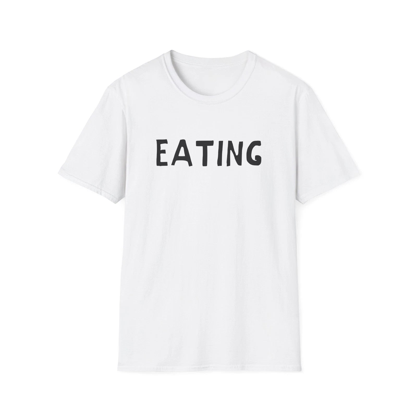 eating hand drawn font tshirt