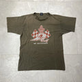 vintage speed cowboy mr deathpower the fast zombie club motorcycle tee medium