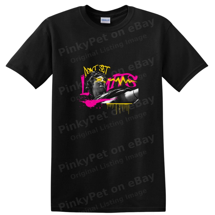 Cool Vintage Art Statue T Shirt w/ Graffiti Design for Unique Style Tee