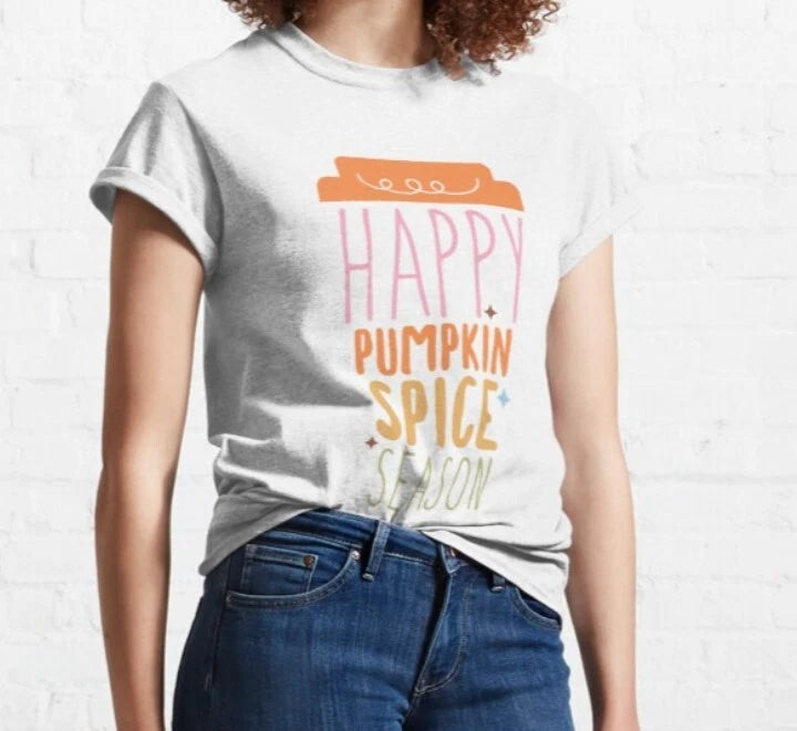 Pumpkin Spice Latte T shirt - Pumpkin Latte Lover - Autumn  %100 Premium Cotton