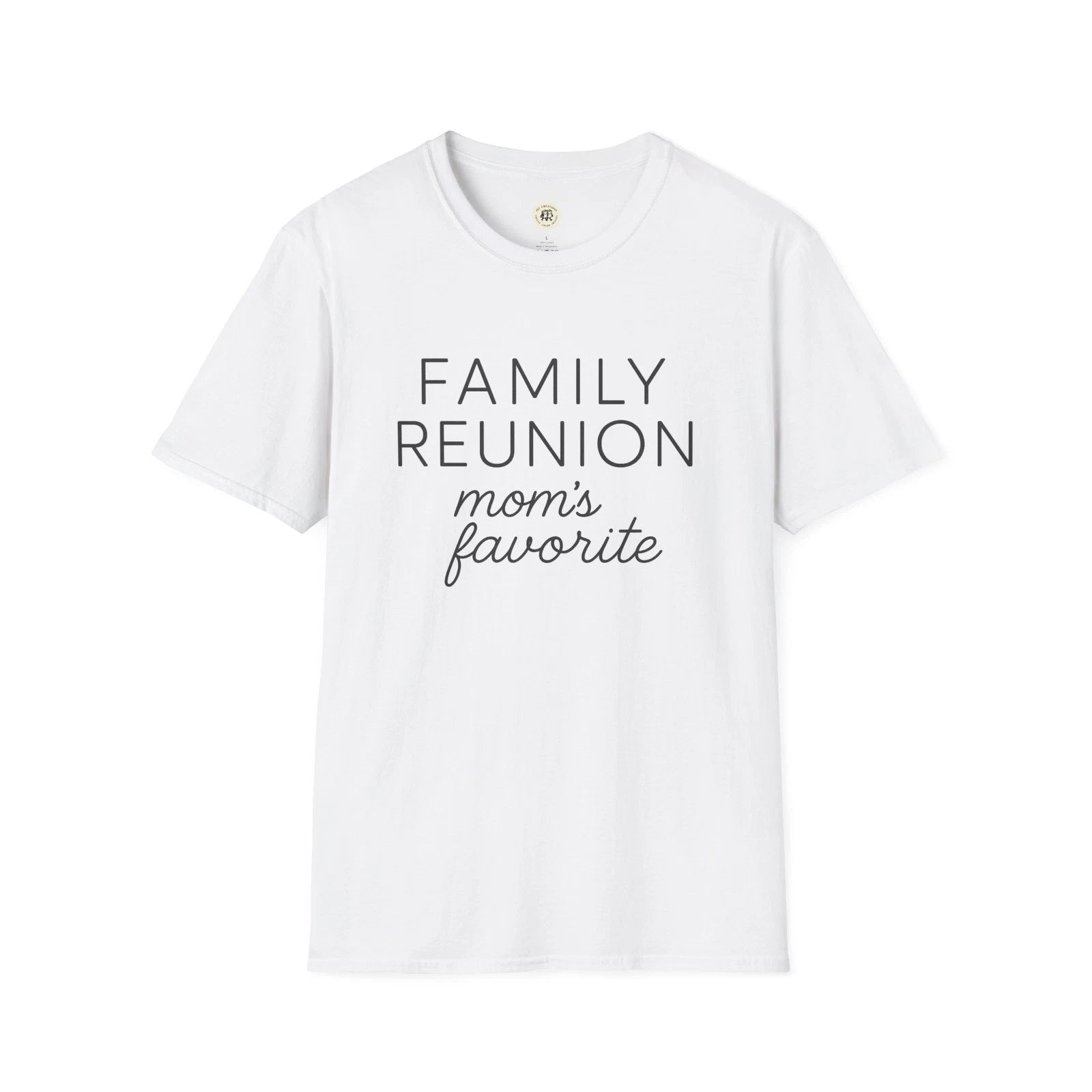 Family Reunion T-Shirt - Mom's Favorite, Softstyle Tee, Family Gathering