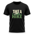 Take A Hike Mountain Pine Tree Outdoor Black T-Shirt Unisex