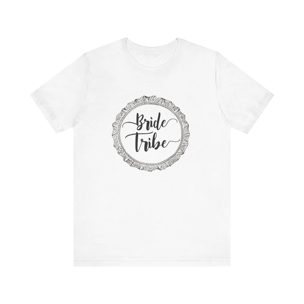 Cute Bride Tribe Short Sleeve Tee, Bridal Party Shirt, Bachelorette Party Gift