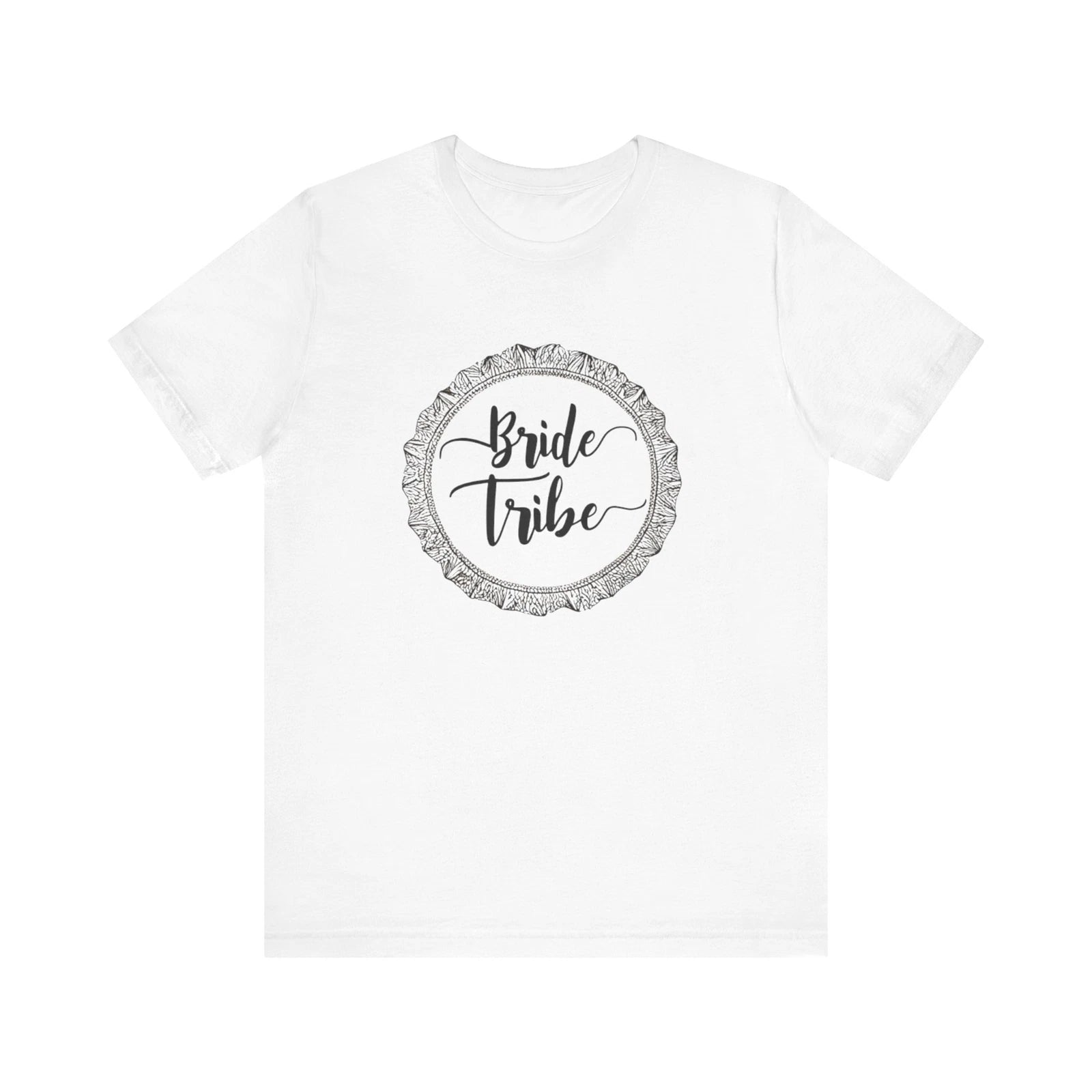 Cute Bride Tribe Short Sleeve Tee, Bridal Party Shirt, Bachelorette Party Gift