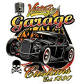 Vintage Garage Customs Hot Rod T-shirt Small to XXXXXL 100% Cotton