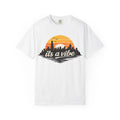 sunset city skyline its a vibe T-Shirt | retro sunset skyline