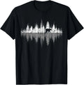 Trees Reflection Wildlife Nature Animal Bear Outdoor Forest T-Shirt