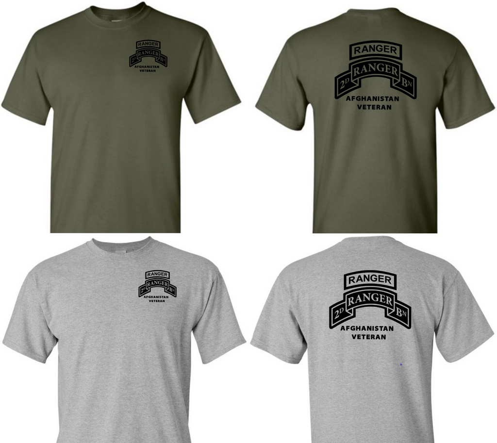 2nd Ranger Battalion Shirt, Army Ranger Custom Performance Shirt 75th Ranger Reg