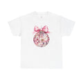 Festive Disco Ball Tee, Holiday T-Shirt, Christmas Gift, Party Shirt, Fun Casual