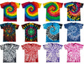 Tie Dye T Shirt Top Tee Tye Die Music Festival Hipster Indie Retro Unisex tshirt