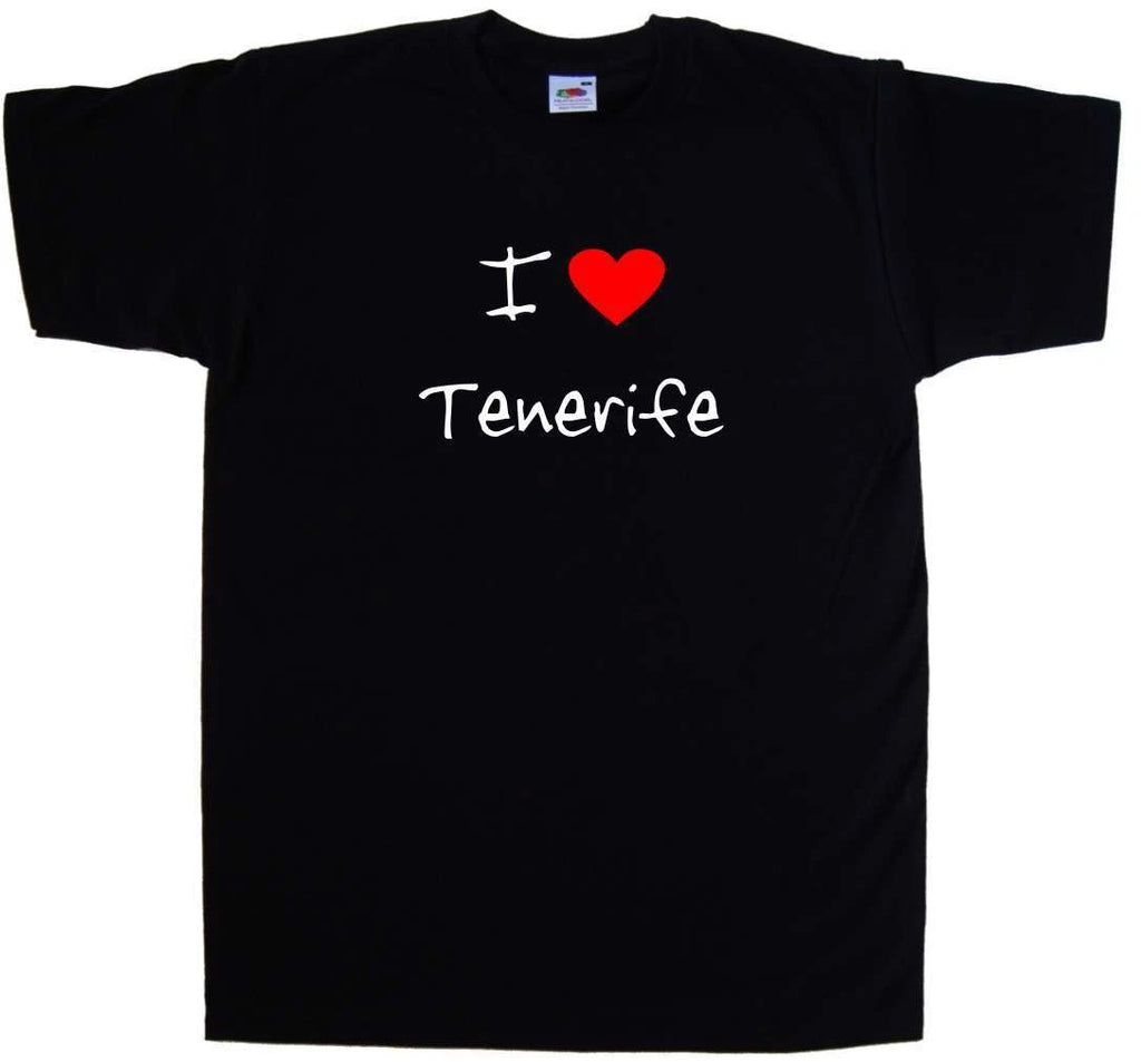 I Love Heart Tenerife T-Shirt