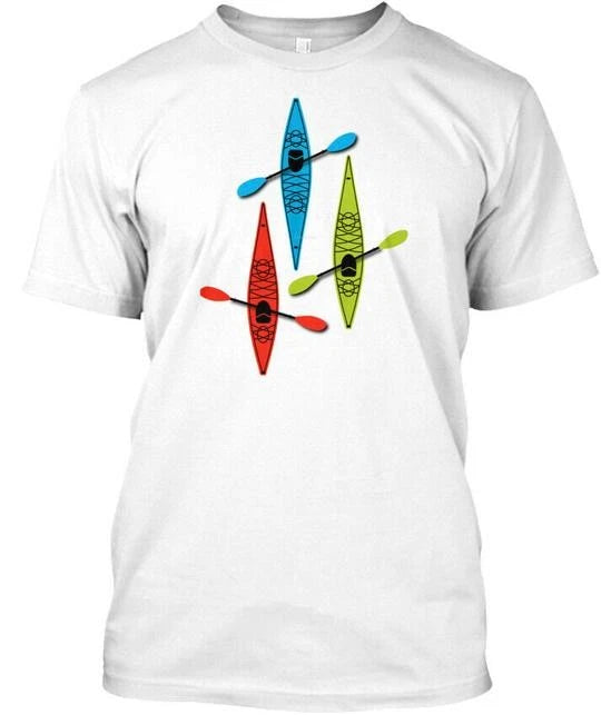 Kayaks T-Shirt Made in the USA Size S to 5XL
