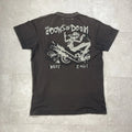 vintage goons of doom bikey zombie stoner metal punk rock band volcom skate tee