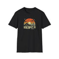 Desert Sunset T-Shirt | Unisex Retro Graphic Tee, Cactus Design
