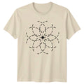 Sacred Geometric Flower Of Life Spiritual T-Shirt Sacred Geometry