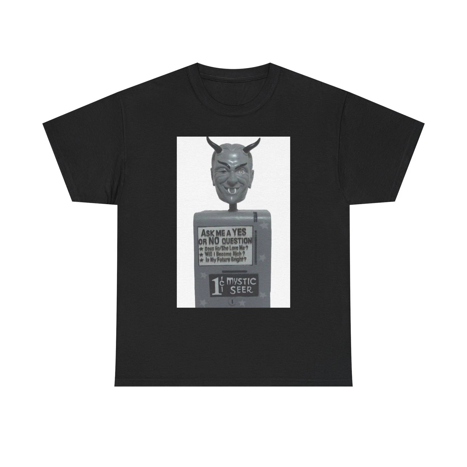 Devil Fortune Teller T-Shirt | Vintage Arcade Vending Machine twilight zone