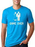 Game over T-shirt Engagement Wedding Tee Shirt Funny Gift for Fiancee