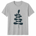 Minimalist Art Floral T-Shirt Botanical Birthday Gift