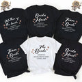 Personalised Hen Party T Shirts,Team Bachelorette Party Shirt,Bachelorette party