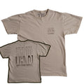 Vans T Shirt Men M Beige Off The Wall Original Back Graphic Skate Casual Outdoor