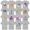Minimalist Art T-Shirt Watercolour Abstract Art Lover Gift