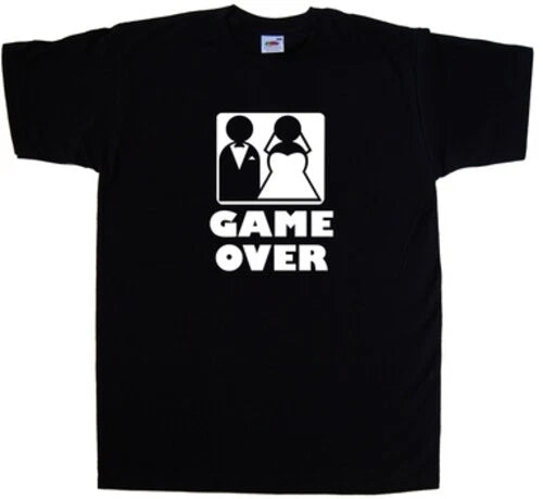Game Over Wedding Funny T-Shirt