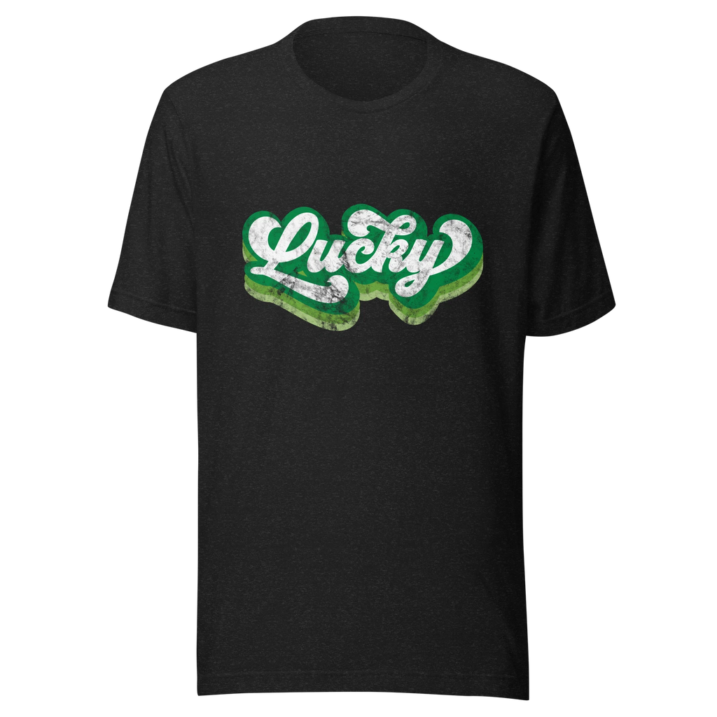 St. Patrick's Day Lucky Vibes Tee - Wear Your Irish Luck with Style!