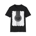 Acoustic Guitar T-Shirt, Music Poster Art, Guitarist Graphic Tee, Rock Fan Top