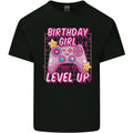Birthday Girl Level Up Gaming Gamer 6th 7th 8th Mens Light Cotton T-Shirt