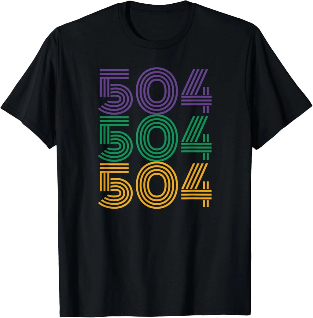 504 Mardi Gras 2020 Funny Carnival Costume Outfit Mardi Gras T-Shirt