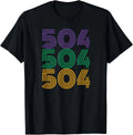 504 Mardi Gras 2020 Funny Carnival Costume Outfit Mardi Gras T-Shirt